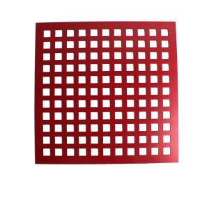 China Steel Slotted Hole Perforated Aluminum Sheet , Perforated Aluminium Mesh Costomizable factory