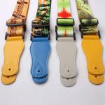 Pantone Color Comfortable Personalized Guitar Straps For Acoustic Guitars