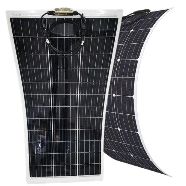 Flexible Photovoltaic Panel 100 Watt Monocrystalline 18V Flexible Solar Charging Panel