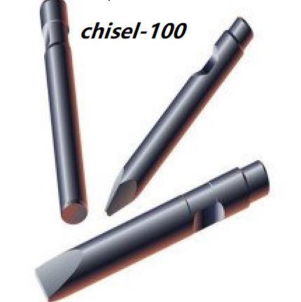 Demolishing 100mm Rock Excavator Breaker Chisel ISO9001 Certificated