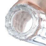 Customize Sealing Type 700ml 1000ml 1L Vodka Spirit Liquor Glass Bottle in Top