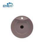 Granite Composite Kitchen Sink For Hotel Oval Single Bowl Undermount Granite