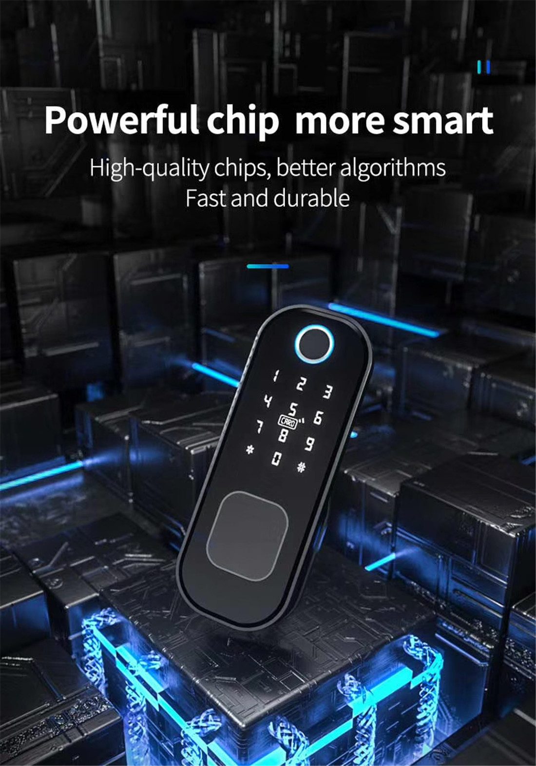 Wi-Fi Smart Door Lock Apartment Lock