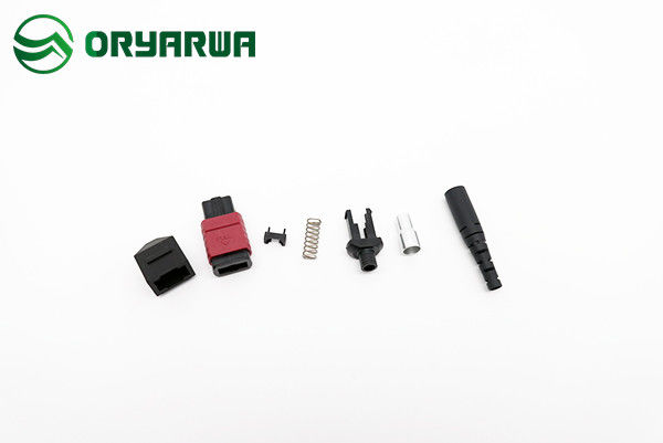 OM4 40 100G Male MPO Fiber Connector 3.0mm Trunk 12C ISO9001