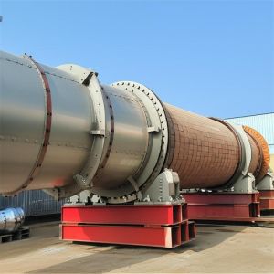 China Customizable Rotary Kiln with Refractory Bricks and Steel Construction for High Temperature Applications factory