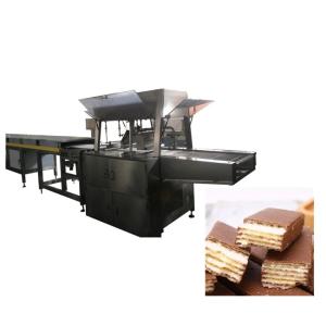 China Automatic 600mm 300kg/H Chocolate Enrobing Machine factory