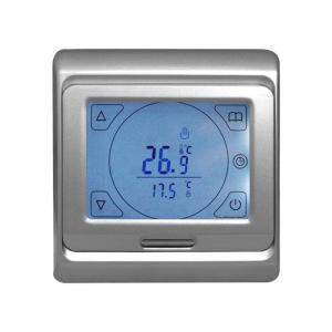 China Touch Screen Heated Floor Thermostat Programmable 2VA Power Consumption factory