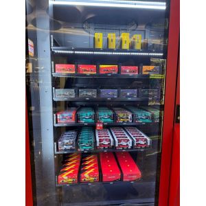 Model Cars Vending Machine with 32-Inch HD Touchscreen Extra Display Cabinet and