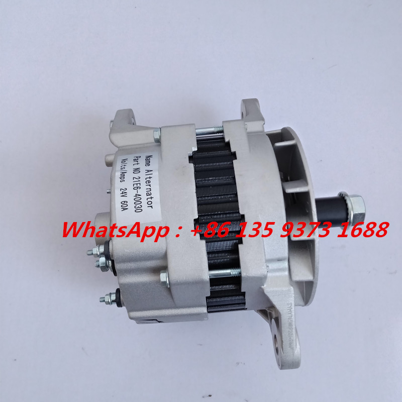 Hot Sell Cummins Qsb5.9 diesel engine Alternator 214169 3920618 3935530 21E6-40030 for Hyundai