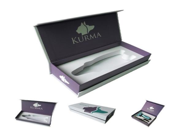 Cardboard Cosmetic Packaging Packaging Recycled Custom Printed Magnetic Flap