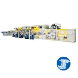 China Professional PLC Control Baby Diaper Production Line With CE Certificate factory