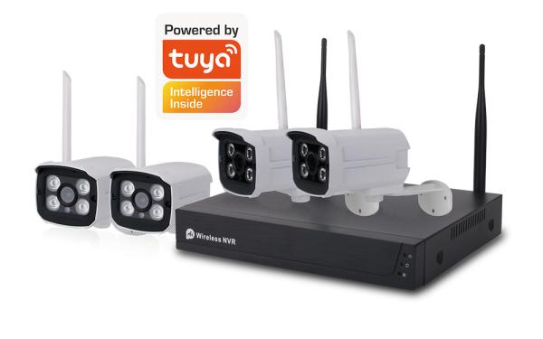 Tuya Wireless Camera Cctv Ip Video Wifi Camera Outdoor Security Home Alarm