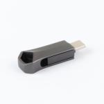 Metal Gun Black Matt Twist USB Flash Drive TYPE C Fast Speed 64GB 128GB 256GB
