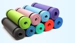 high cushion extra thickness NBR yoga mat fitness mat with strap