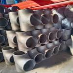 SCH40 SCH80 Butt Weld Reducing Tee SS321 A403 WP304 Equal Straight