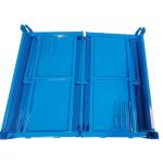 Heavy Duty Industrial Foldable Steel Storage Container Bin with Powder Coating