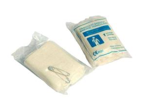China Triangular First Aid Wrap Absorbent Gauze , Medical Sling Dressing Bandage factory