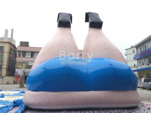 China Good Tension Fireproof Outdoor Advertising Human Legs / Inflatable Model factory