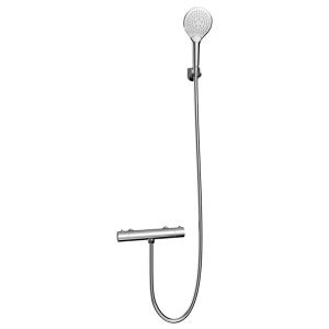 China Thermostatic Hand Shower Modern Round Wall Mounted Handshower Set Brass Chrome ARROW AG3511H factory