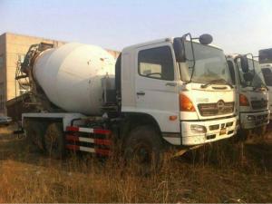 China 2005 Hini 500 concrete mixer Truck hino Concrete Mixer factory