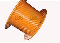 China Stainless Steel LBS Grooved Drum With Lightening Holes factory