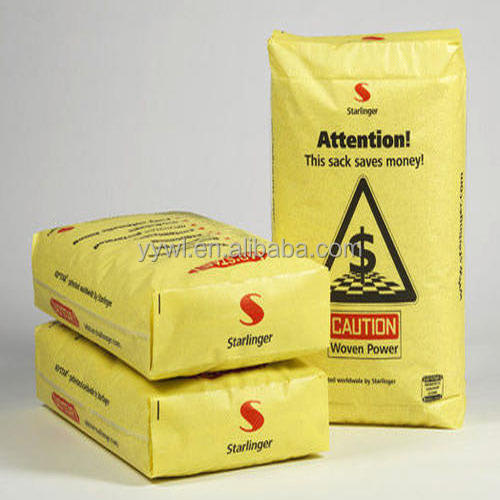 Hot sale Woven Bag Empty Cement Bag PP Valve Bag 25 KG 40 KG 50 KG Cement Sack