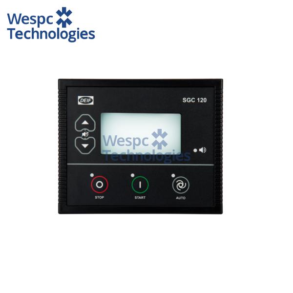 China WESPC Original SGC120 MKII Genset Controller AMF CAN Modbus RS485 LCD Remote factory