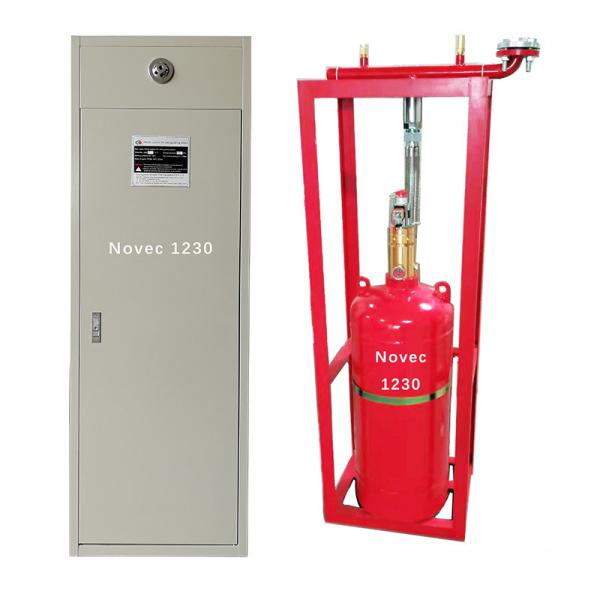 Red 120L NOVEC 1230 Fire Suppression System 4 5 0 0 1 Certifications Fire