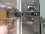 European Style Stainless Steel Kitchen Cabinet luxury For Commercial