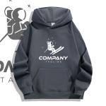 Printed Heavyweight Blank Hoodies Regular Sleeve For Winter
