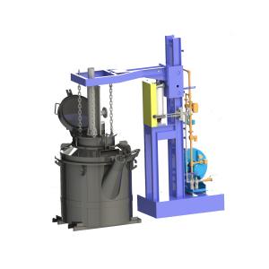 China Gas Fired Type Preheating Device Molten Aluminium Transfer Ladle Natural Gas factory