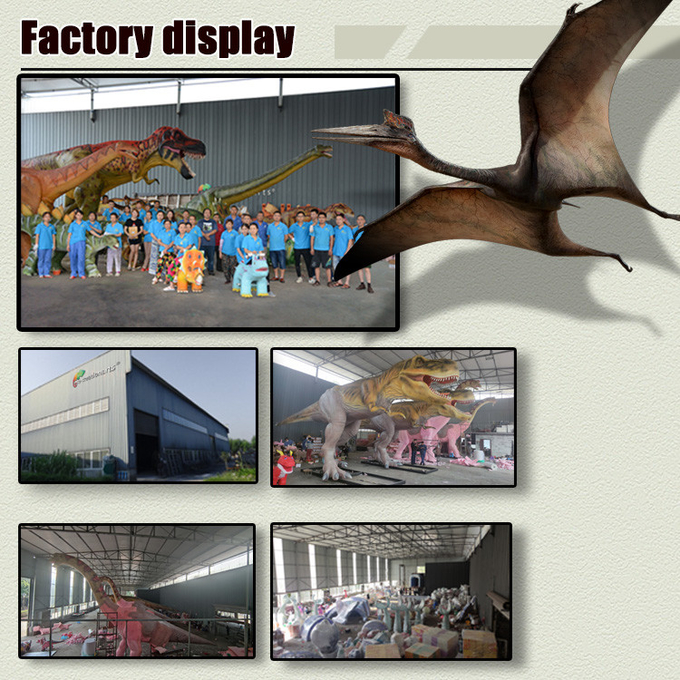 ZTE Customized Carnotaurus Dinosaur Costume For Dinosaur Park Attraction