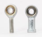 M10 10mm Right Thread Small Ball Joint Rod Ends Angle Joint Bearing Eyefish