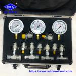 600MPa Pressure Gauge Kits Accessories Hydraulic With Storage Case Upgraded