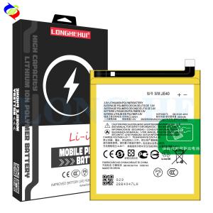 China White 3000mAh Mobile Phone Battery JE40 for MOTO G7 P30 Play G7 Play XT1952 High Capacity factory