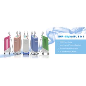 FDA technology super 3 in 1 hair removal e-light shr laser korea ipl machine