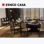 Chinese Style Hotel Banquet Hall Electric Dining Table And Chairs For Hotel