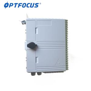 China PC ABS IP55 FTTH 12core Fiber Optic Terminal Box factory