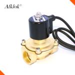 Electric Underwater Solenoid Valve Stainless Steel Brass 2A 1 1/2" 230V AC
