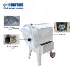 Industry Combined Plantain Potato Washing Peeling Cutting Slicing Making Machine