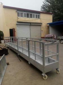 China zlp800 100M lifting Hanging gondola / electric susended platform / suspended scaffolds factory