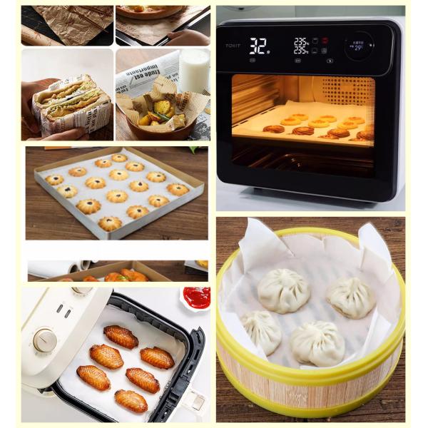 Double Sided Coated White Baking Liner Paper Non- Stick Paper