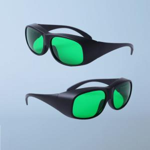 China OD6+ 600nm 700nm Red Laser Safety Glasses For Ruby Laser Machine factory