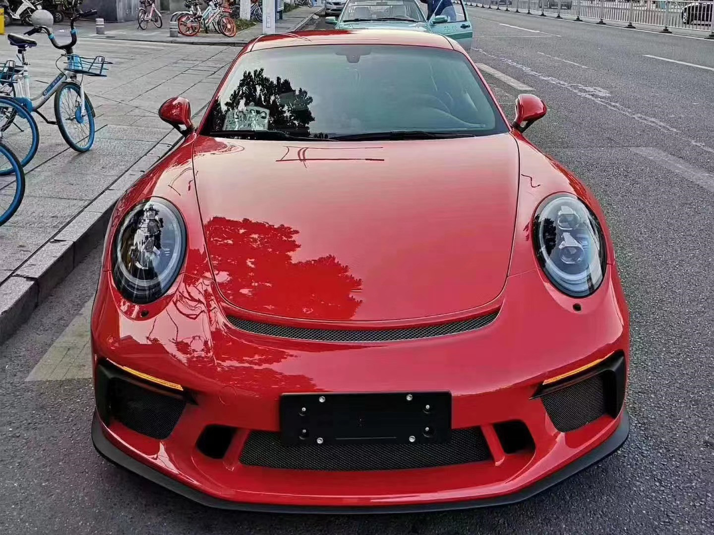 New Product for Porsche 911 991.1 991.2 Body Kit 911 991.1 991.2 Upgrade GT3 Style Front Bumper