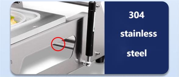Compact Design 304 Stainless Steel Electrically Heated Manual Tray Sealing