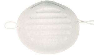 China Customized Logo Disposable Dust Mask , Cupped Face Mask Maintenance Free factory
