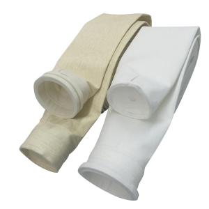 China Biodiesel Polyester Felt Filter Bag 1.8-1.9mm Thickness For Mine Steel Industries factory