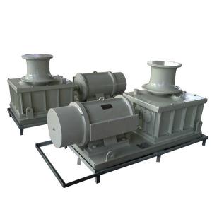 China Horizontal Mooring Capstan Marine Electric Winch 35KN 20KN factory