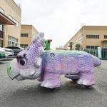 Dinosaur Animatronic Ride Shopping Mall Remote Start Dinosaur Ride for Kids