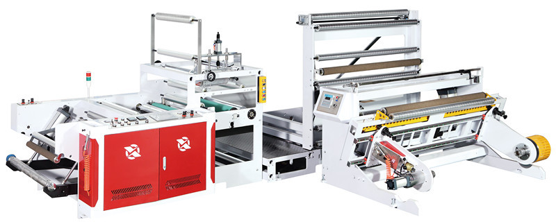 Folding Hot Side Sealing Machine HDPE CPP Plastic Film 300m/min